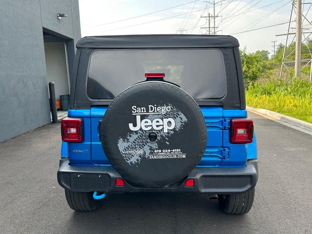used 2022 Jeep Wrangler Unlimited 4xe car, priced at $31,955