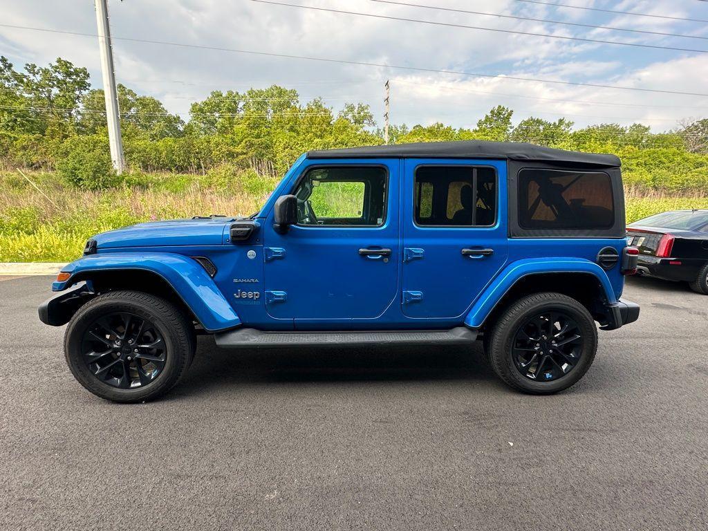 used 2022 Jeep Wrangler Unlimited 4xe car, priced at $31,955
