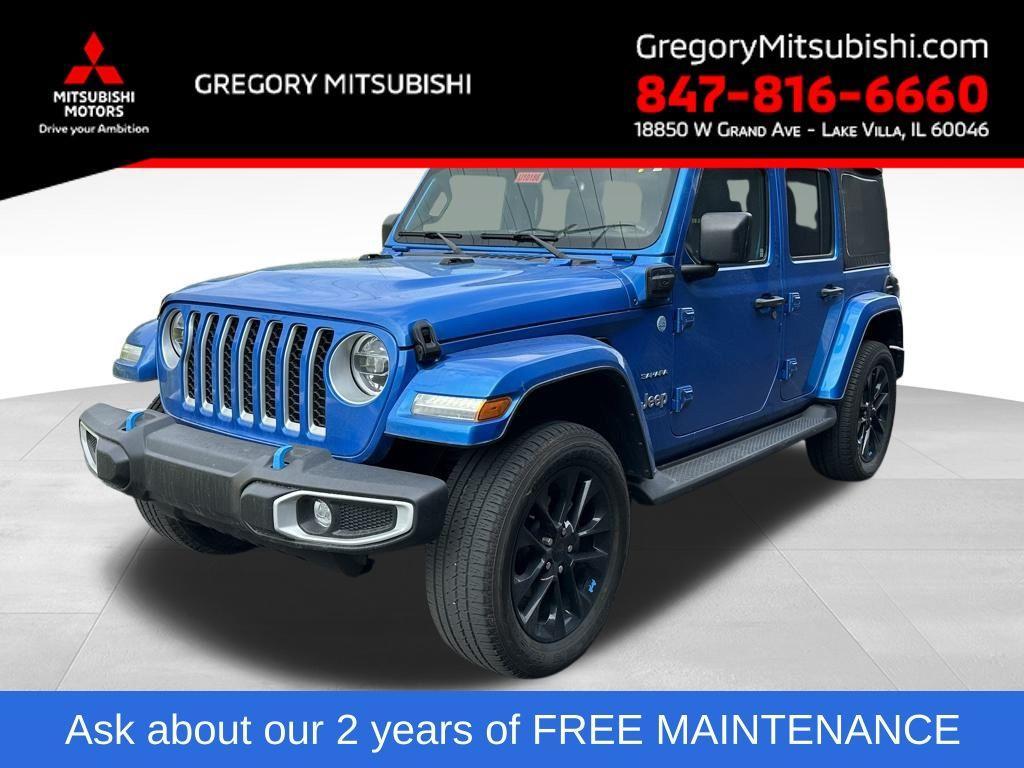 used 2022 Jeep Wrangler Unlimited 4xe car, priced at $31,955
