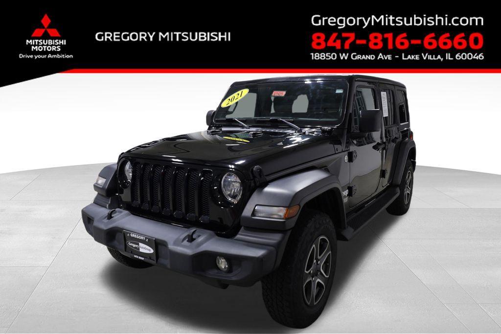 used 2021 Jeep Wrangler Unlimited car, priced at $26,800