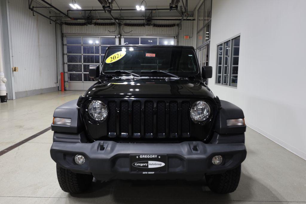 used 2021 Jeep Wrangler Unlimited car, priced at $26,800