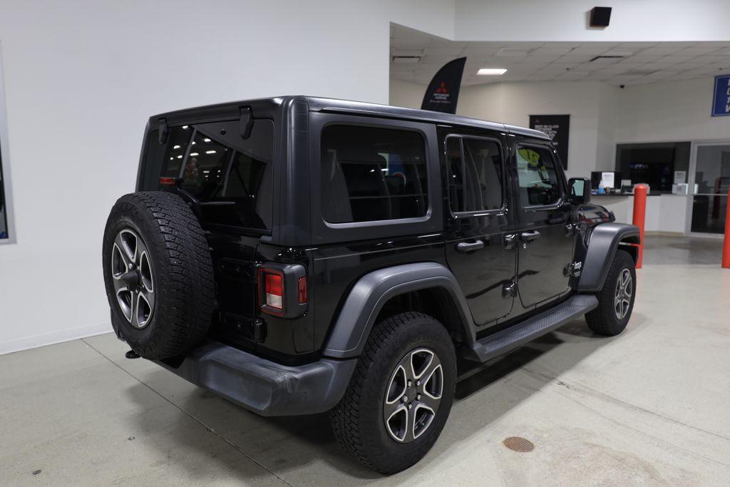 used 2021 Jeep Wrangler Unlimited car, priced at $26,800