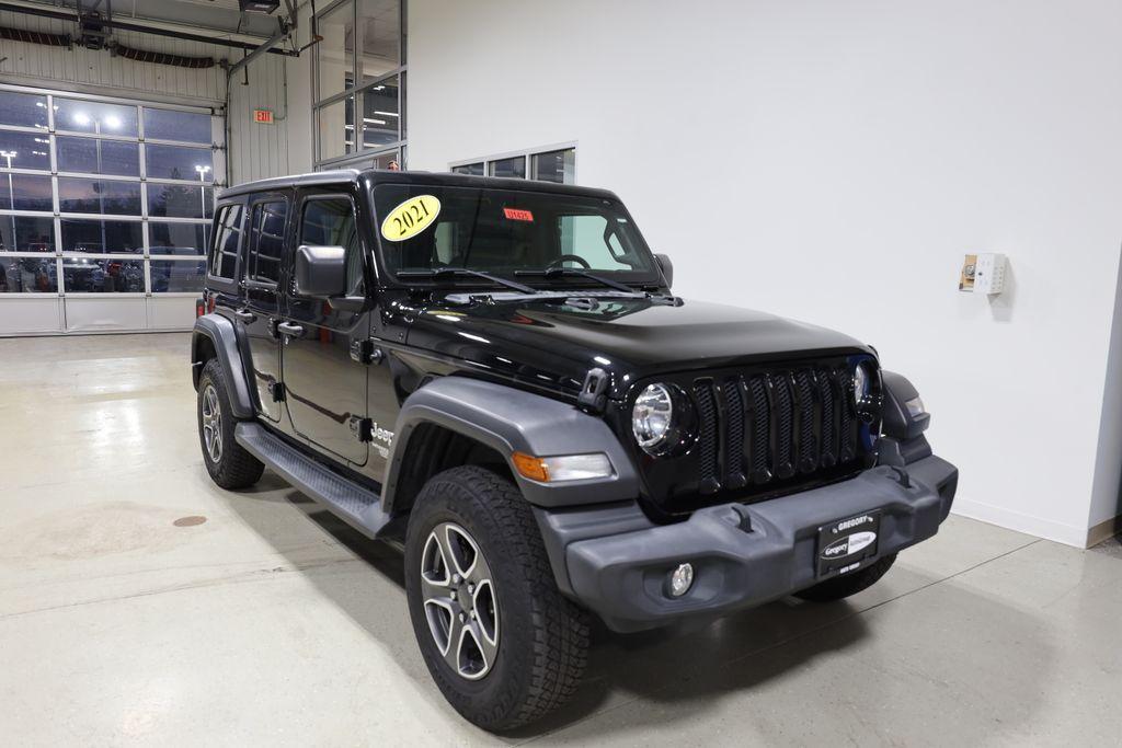 used 2021 Jeep Wrangler Unlimited car, priced at $26,800