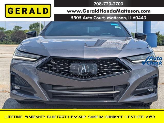 used 2023 Acura TLX car, priced at $41,389