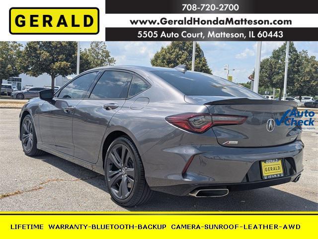 used 2023 Acura TLX car, priced at $41,389