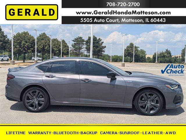 used 2023 Acura TLX car, priced at $41,389