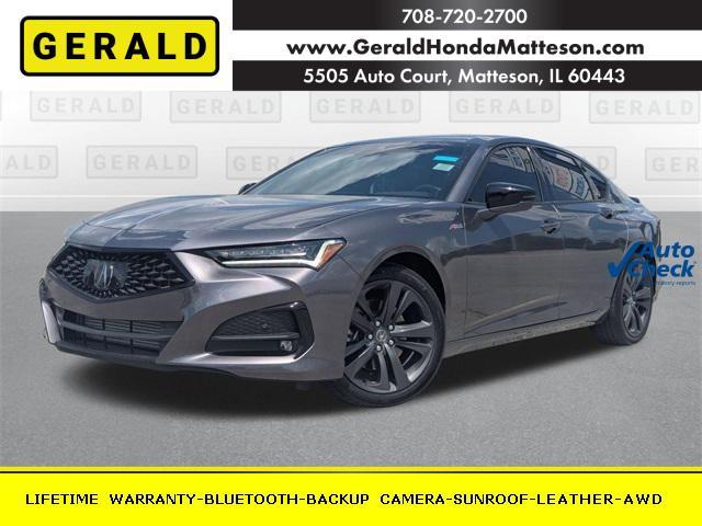 used 2023 Acura TLX car, priced at $41,389