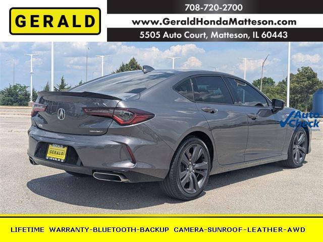 used 2023 Acura TLX car, priced at $41,389