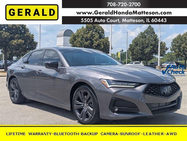 used 2023 Acura TLX car, priced at $41,389