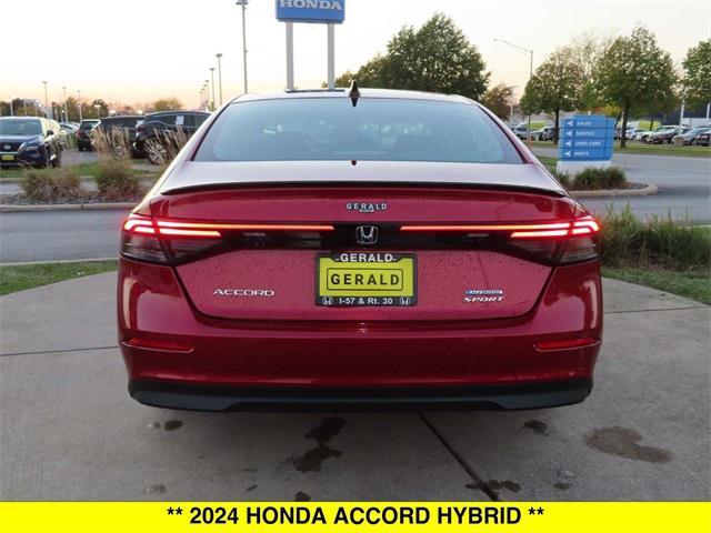 new 2024 Honda Accord Hybrid car, priced at $34,445