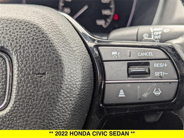 used 2022 Honda Civic car, priced at $24,479