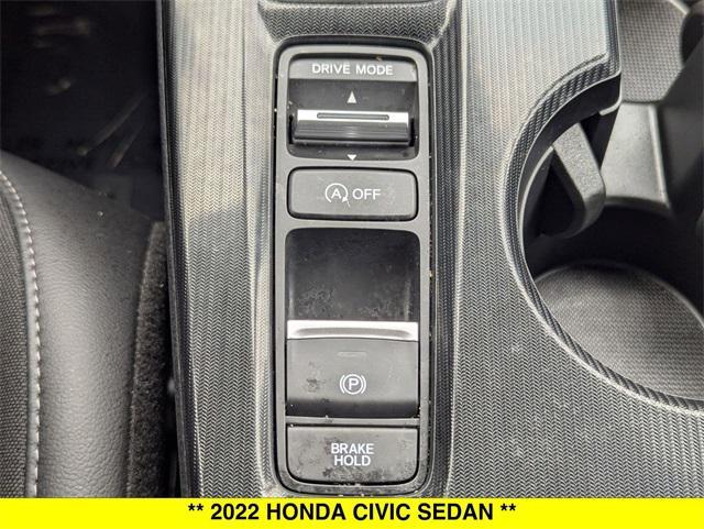 used 2022 Honda Civic car, priced at $24,479