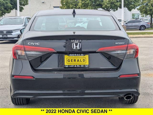 used 2022 Honda Civic car, priced at $24,479