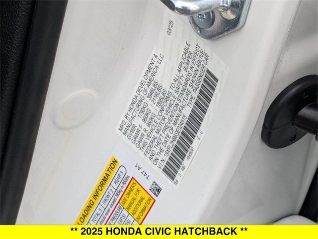 new 2025 Honda Civic car, priced at $29,055