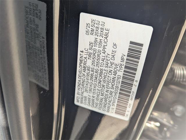 new 2025 Honda Pilot car, priced at $56,030
