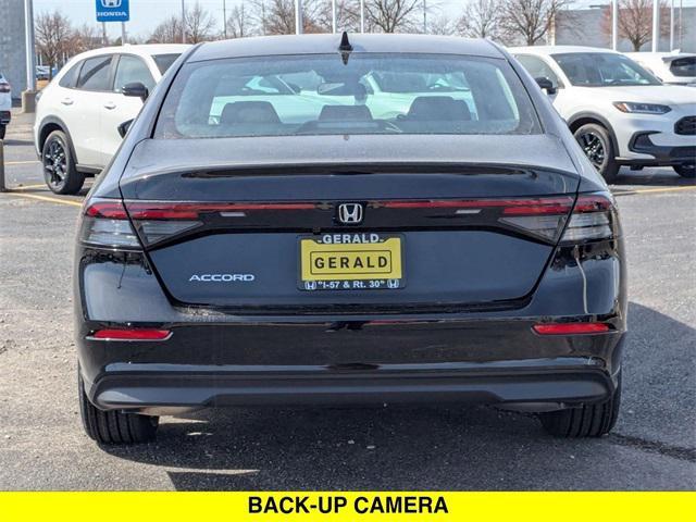 new 2025 Honda Accord car, priced at $29,445