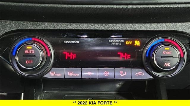 used 2022 Kia Forte car, priced at $16,455