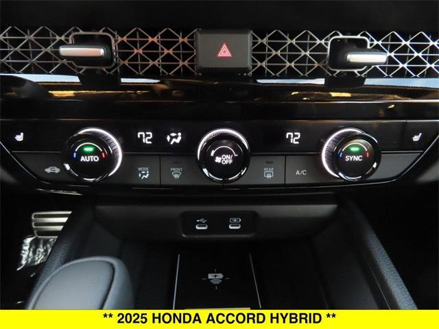 new 2025 Honda Accord Hybrid car, priced at $35,205