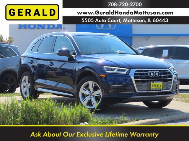 used 2018 Audi Q5 car, priced at $23,555