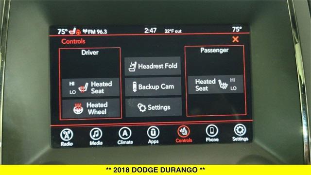 used 2018 Dodge Durango car, priced at $23,455