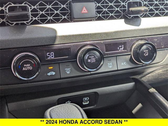 used 2024 Honda Accord car, priced at $25,899