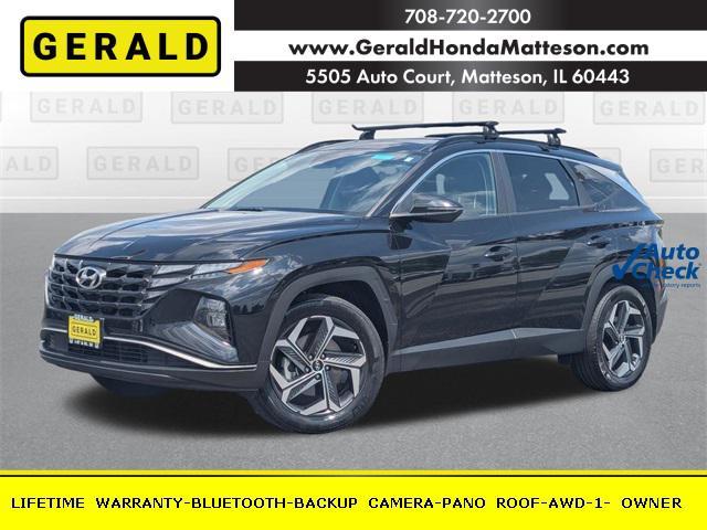 used 2022 Hyundai TUCSON Hybrid car, priced at $21,755