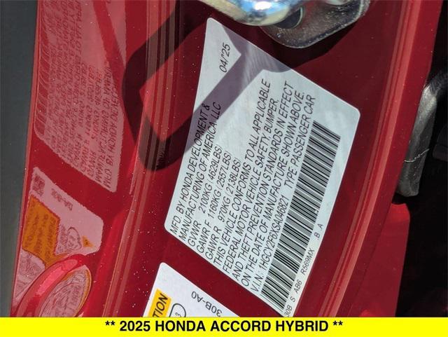 new 2025 Honda Accord Hybrid car, priced at $36,545