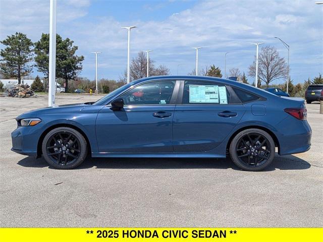new 2025 Honda Civic car, priced at $27,855