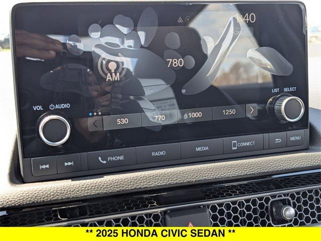 new 2025 Honda Civic car, priced at $27,855