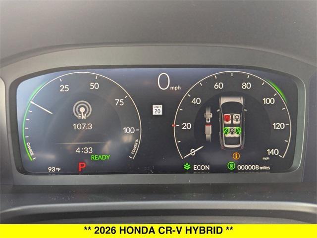 new 2026 Honda CR-V Hybrid car, priced at $40,650