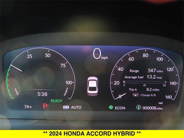 new 2024 Honda Accord Hybrid car, priced at $34,445