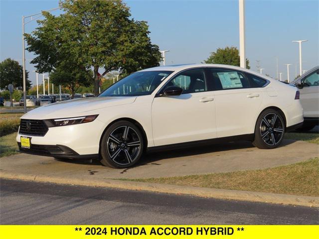 new 2024 Honda Accord Hybrid car, priced at $34,445