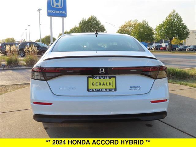 new 2024 Honda Accord Hybrid car, priced at $34,445