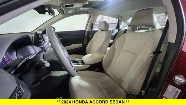 used 2024 Honda Accord car, priced at $25,775