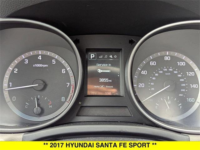 used 2017 Hyundai Santa Fe Sport car, priced at $11,987