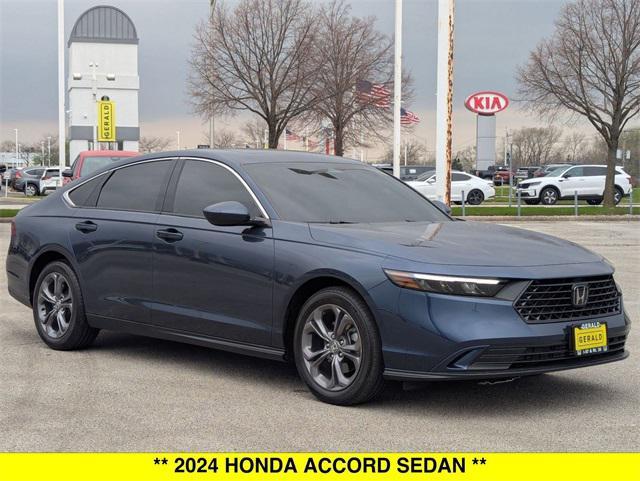 used 2024 Honda Accord car, priced at $27,455