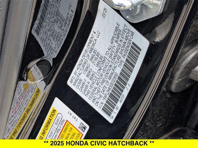 new 2025 Honda Civic car, priced at $28,600