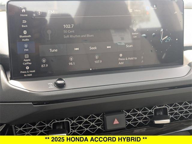 new 2025 Honda Accord Hybrid car, priced at $36,545