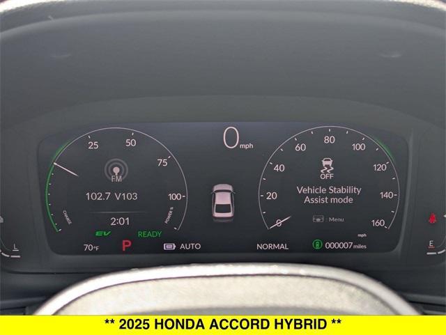 new 2025 Honda Accord Hybrid car, priced at $36,545