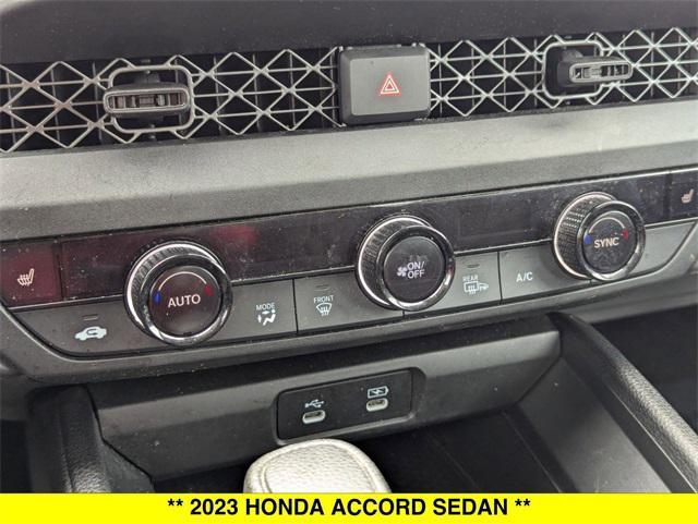 used 2023 Honda Accord car, priced at $24,978