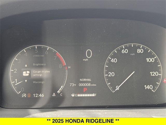 new 2025 Honda Ridgeline car, priced at $46,330