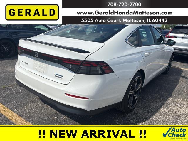 used 2023 Honda Accord Hybrid car, priced at $27,998