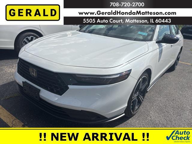 used 2023 Honda Accord Hybrid car, priced at $27,998