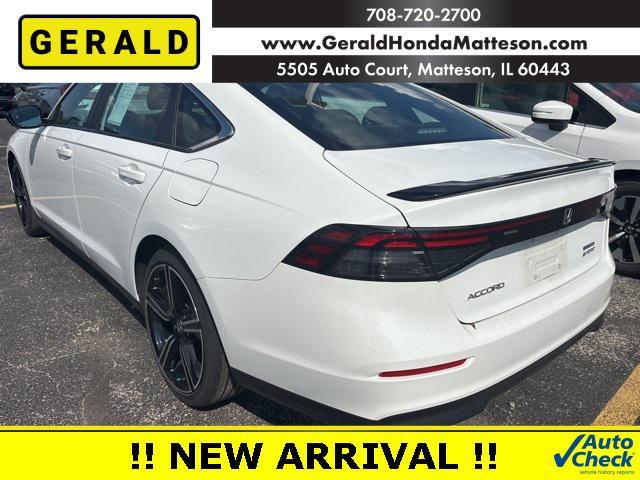 used 2023 Honda Accord Hybrid car, priced at $27,998