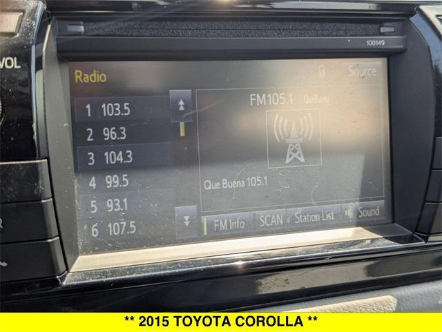 used 2015 Toyota Corolla car, priced at $12,287