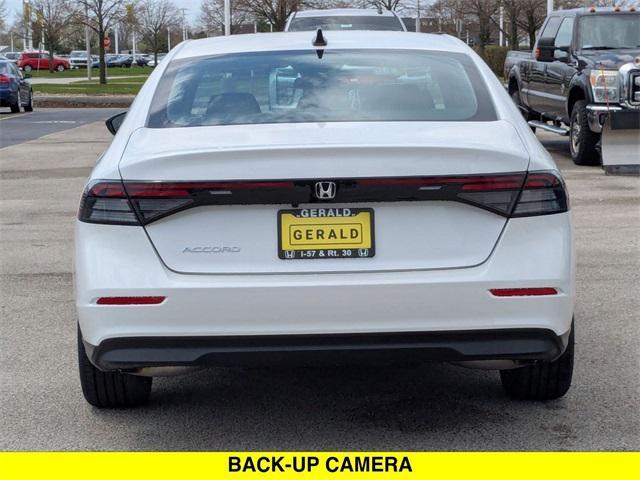 new 2025 Honda Accord car, priced at $32,165