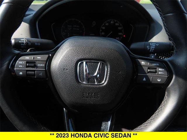 used 2023 Honda Civic car, priced at $24,747