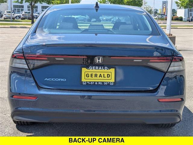 new 2025 Honda Accord car, priced at $31,710