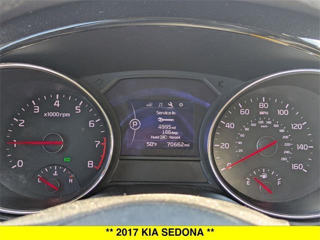 used 2017 Kia Sedona car, priced at $14,855