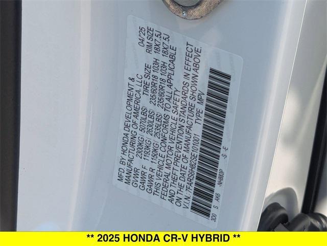 new 2025 Honda CR-V Hybrid car, priced at $41,000